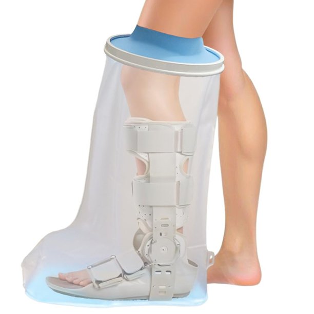de Yeso Extra , Antideslizante, Impermeable y para Ducha. Protector para Heridas Quirúrgicas, Vendajes y Yesos Grandes.