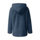 thumbnail image 5 of Chaqueta Ligera y Cálida para Mujer, Grandes, con Capucha y Cremallera, Abrigo de Invierno de Forro , Cárdigan Suave y Afelpado con Bolsillos. Azul S, 5 of 6