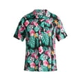 thumbnail image 5 of Marvel Venom Men's & Big Men's Tongue Graphic Hawaiian Resort Shirt, Sizes XS-3XL, 5 of 5