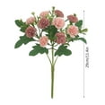 thumbnail image 6 of EGYMEN Beautiful Artificial Silk Fake Flowers, Realistic Wedding Bouquet, Bridal Decoration, Vase Not Included, 6 of 6