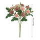 thumbnail image 3 of Flores Artificiales de Seda, 10 cabezas de Pintura al Óleo, Crisantemo y Hortensia, Rosa, 3 of 4