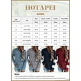 thumbnail image 4 of HOTAPEI Hooded Sweaters for Women Long Sleeve Drawstring Hoodie Crochet Hollow Out Sweater Solid Color Hoodies Lightweight Hooded Sweater, 4 of 4