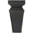 thumbnail image 3 of Ekena Millwork 7"W x 7 3/4"D x 14"H Jumbo Nevio Wood Vintage Decor Corbel, Black, 3 of 6