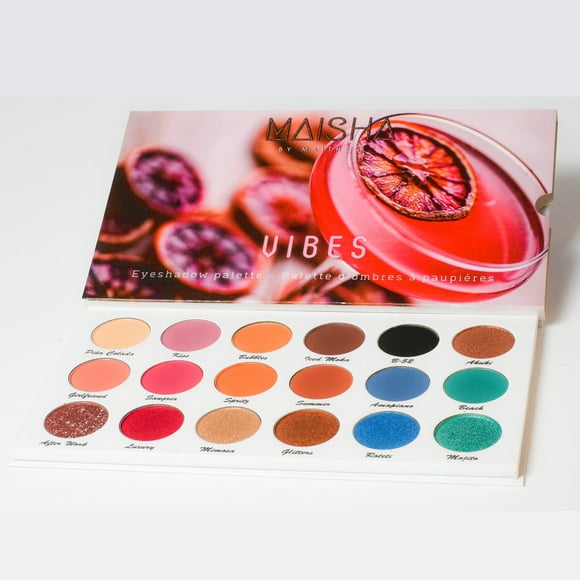 Maisha Beauty-Vibes 18 eyeshadows palette