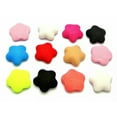 thumbnail image 3 of U8MO 50 Mixed Plain Color Flatback Fabric Covered Buttons Cabochon Various Shape-Half Ball 12mm, 3 of 9