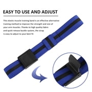 JTWEEN Occlusion Training Bands Elastic Blood Flow Restriction Bands Adjustable Occlusion Straps Arm and Leg Wraps for Fast Muscle Growth