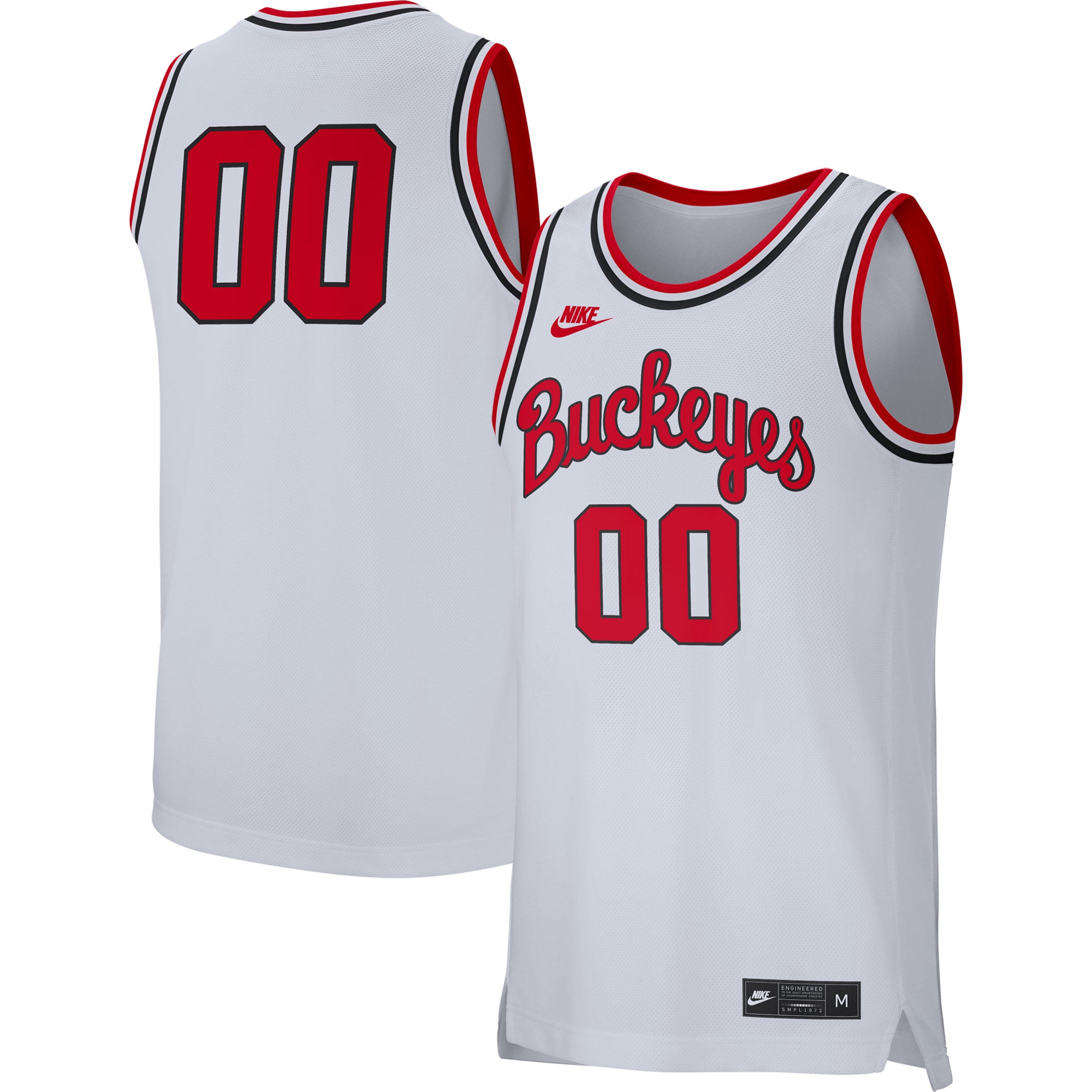 ohio state basketball throwback jersey