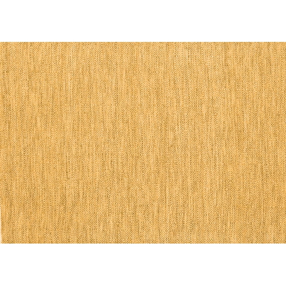 Ahgly Company Indoor Rectangle Abstract Orange Contemporary Area Rugs, 2' x 5'