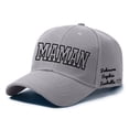 thumbnail image 4 of Gsakboxl Baseball Cap DIY Custom Name Letter Baseball Cap, Personalized Fashion Sun Hat for Mother's Day Birthday Gifts, 4 of 7
