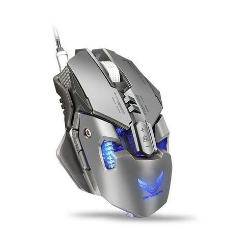 Gaming Mouse, 4000 DPI , 7 Programmable Buttons LED Backlight Wired Game