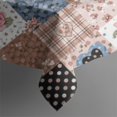 thumbnail image 5 of Pioneer Flower Floral Print Pattern Square Tablecloth, Waterproof Wipeable Spillproof Washable Table Cover for Home Kitchen Party Decor, 60"x60", 5 of 6