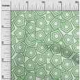 thumbnail image 2 of oneOone Silk Tabby Green Fabric Geometric Fabric For Sewing Printed Craft Fabric By The Yard 42 Inch Wide, 2 of 4