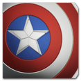 thumbnail image 3 of 2016 Fiji 2 oz Silver Domed "Captain America" Shield (Damaged), 3 of 8
