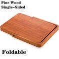 thumbnail image 4 of 2 Pack Mirror with Wood Stand, Rotation Makeup Mirror, 10" Standing Cosmetic Mirror, Portable Wood Tabletop Mirror for Hanging, High-Definition, Pine, 4 of 5