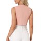 thumbnail image 3 of CHALECO DE JEANS SIN MANGAS CON BOTONES PARA MUJER INSPIRAR CHIC TALLA XS ROSA, 3 of 6