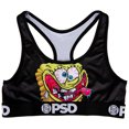 thumbnail image 1 of SpongeBob SquarePants Go Crazy PSD Sports Bra-XLarge, 1 of 3