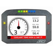 AEM 30-5701F CD-7LF Carbon Flat Panel Digital Dash Display