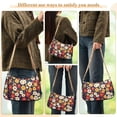 thumbnail image 4 of FORMRS Womens Shoulder Bag with Chain Strap Clutch Purse Cute Tote Handbag, Red Floral, 4 of 7