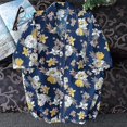 thumbnail image 2 of Chemise Hawaïenne pour Hommes Été Aloha Décontractée Manches Courtes Boutonnée, 2 of 3