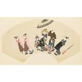 thumbnail image 3 of Shiichi Tajima 14x10 Black Modern Framed Museum Art Print Titled - Masterpieces Selected from the Ukiyoyé School, Pl.18 (1906), 3 of 5