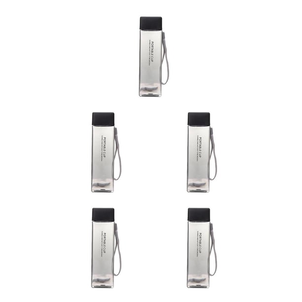 Yuarrent Botella de agua Contenedor de líquido Botellas de té y café 450 ml Gran capacidad Deportes Taza al aire libre Contenedores para Type2 NO2