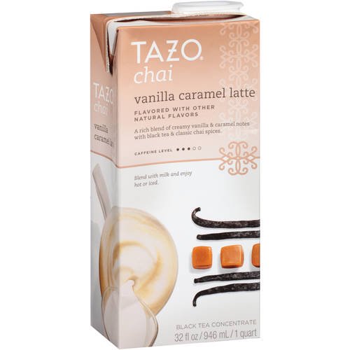 Tazo Drink Mix, Chai Vanilla Caramel Latte Black Tea, 32 Oz, 1 Count