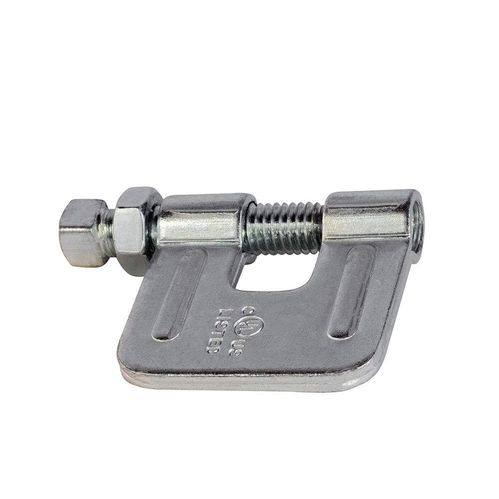 Highcraft 3/8 in. C-Clamp Rod Anchor for Beam, Electro Galvanized Steel (10-Pack)
