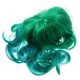 thumbnail image 4 of Peluca larga y rizada para mujer, peluca de pelo sintético de moda para cosplay, sombreros para mujer, Grils (verde), 4 of 6