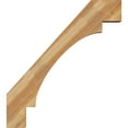 thumbnail image 3 of 6"W x 36"D x 40"H Merced Rough Sawn Knee Brace, Western Red Cedar, 3 of 4