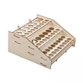 thumbnail image 1 of 2x64 Macetas de de Pintura de Estante de Botellas Modelo Organizador Soporte de Almacenamiento CUTICAT portaescobillas, 1 of 8