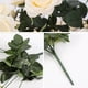 thumbnail image 5 of Billuyoard 10 cabezas de rosas artificiales, rosas artificiales, flores falsas, ramo de boda, , decoración del hogar Decoración cielo azul claro, 5 of 5