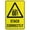 Warning Sign 1, variant on No Left Turn Sign - 8"x12" Vintage Metal Warning Sign, Traffic Rule Decor for Home Farm Bar Coffee Shop Club Street Road Intersection