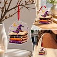thumbnail image 7 of Halloween Hanging Ornament, Ghost Tree Ornaments,Acrylic Ghost Pendant with String, Spooky Miniature Ghost Hanging Signs for Halloween Tree Craft Decor,Holiday Party Favors, 7 of 7