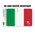 thumbnail image 2 of Italy Home Country Flag Home Business Office Sign, 2 of 6