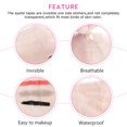 thumbnail image 3 of 1200 Pieces Eyelid Tape, Instant Lift Double Eyelid Sticker Tape, Single Sided Eyelid Sticker Invisible, Tape For Eyelids With 2 Pieces Fork Rods, Skin Color, 3 of 7