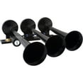 thumbnail image 4 of vixen horns loud 149db 3/triple black trumpet train air horn with 3 gallon tank and 200 psi compressor full/complete onboard system/kit vxo8330/3118b, 4 of 10