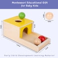 thumbnail image 4 of Kit de juego de madera Adena Montessori 4 en 1 con permanencia de objetos, 4 of 9