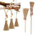 thumbnail image 4 of Straw Craft,  20PCS Mini Witch Broom Widely Applicable  For Role Plays, 4 of 8