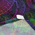 thumbnail image 6 of Psychedelic Turtle Tapestry Aesthetic Tapestry Wall Hanging 90" x 60" Inches Home Decor Gifts, 6 of 6