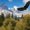 Grand Teton Eagle, variant on Elephant Stock Mt. Rainier Summit Wall Art - Horizontal Canvas Wall Art - Living Room Wall Decor - Nature Canvas - Blue And Black Decor - 12" x 8"