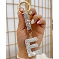 thumbnail image 4 of Initial Letter Keychain/Crystals Keyrings A-Z Letter Keychain For Car/Alphabet KeyRings For Women, 4 of 4