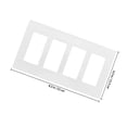 thumbnail image 2 of UPOUART Screwless Outlet Covers Decorative Wall Plate Cover Plastic for Room Upgrade 1Pcs, 2 of 8