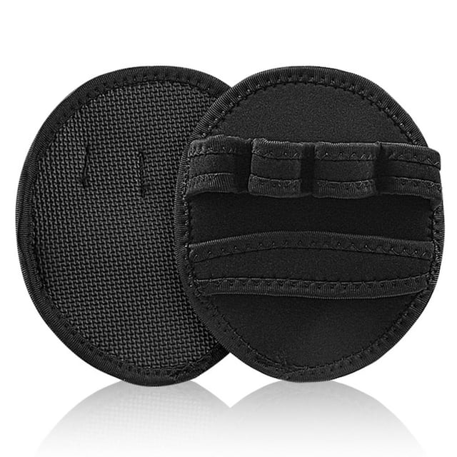 Almohadillas de agarre de neopreno Guantes de gimnasio antideslizantes para levantamiento de pesas para hombres y mujeres (negro) Sywqhk Para Estrenar
