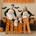 thumbnail image 4 of Halloween Pajama Set Long Sleeves and Pants Two-Piece Set Holiday Pajamas Cute Pumpkin Ghost Spider Skull Print Pajamas Pajamas Unisex Couple Outfit Family Pajamas,Man M, 4 of 6