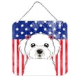 thumbnail image 1 of American Flag & Maltese Wall or Door Hanging Prints, 1 of 1