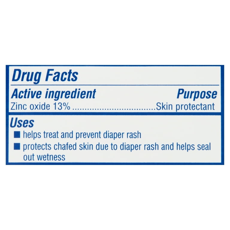 Equate Baby Creamy Diaper Rash Ointment 4 oz Walmart