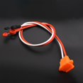 thumbnail image 6 of E-bike Three Vertical Electric Vehicle Accessories Scooter Bike Parts Charging Socket Battery Connector Plug with 12AWG Cable 4, 6 of 8