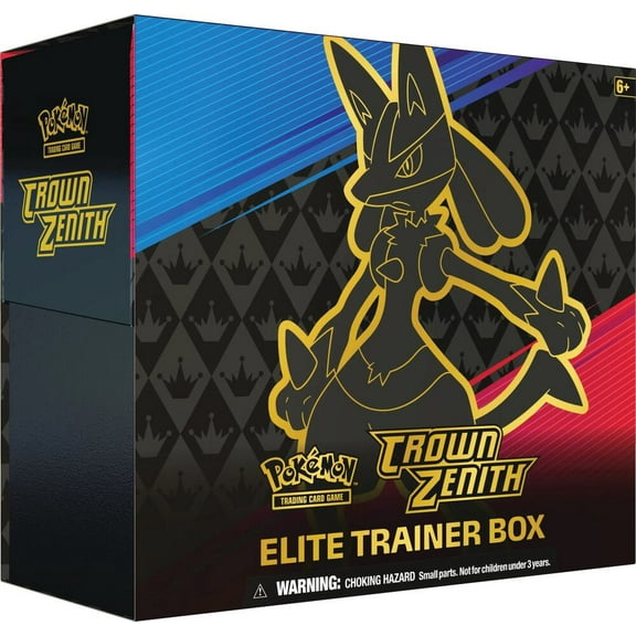 Pokemon Trading Cards: SAS12.5 Crown Zenith Elite Trainer Box
