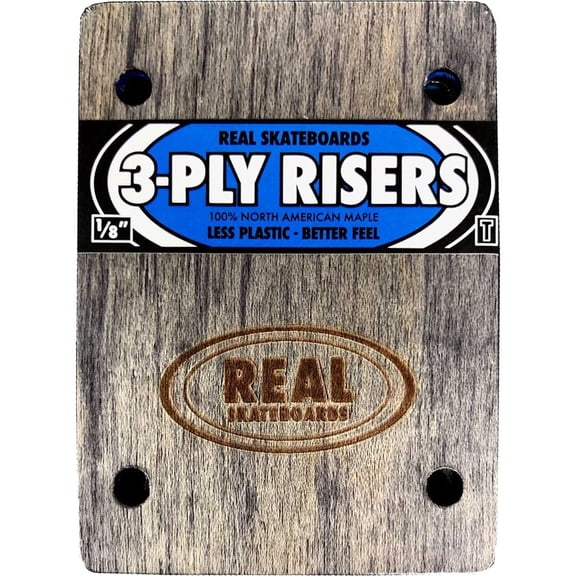Real Wooden Risers Set 3-Ply 1/8" Thunder