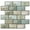 Green, variant on VANCORE 10 Pack Peel and Stick Backsplash Tiles 3D Wall Tiles Stickers for Kitchen Bathroom, 10" x 10.6", Gray